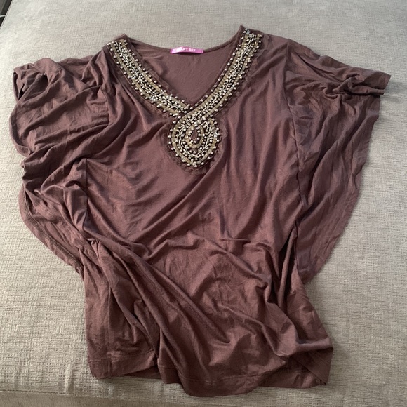 Smart Set design dressy brown top. - Picture 12 of 12